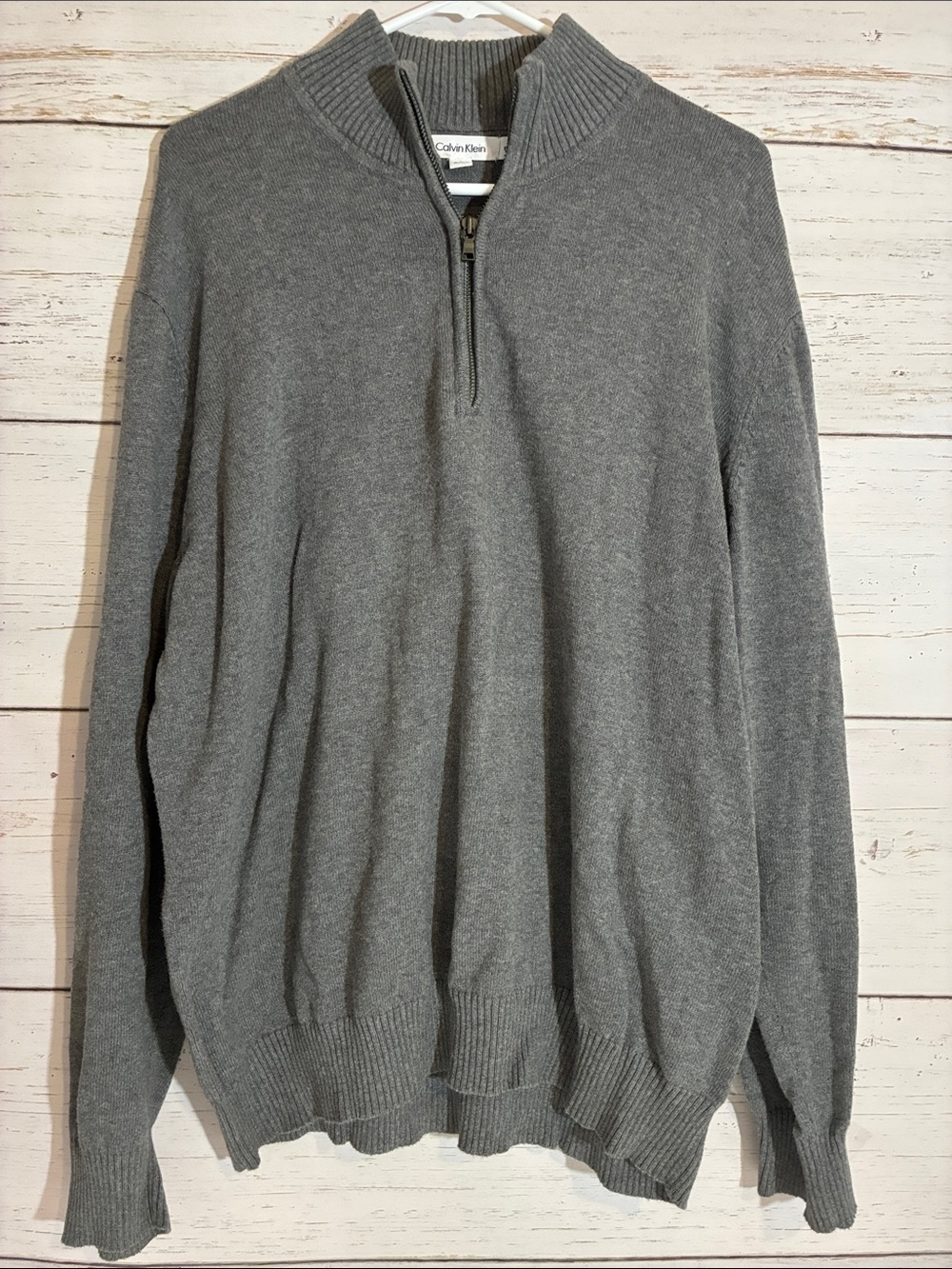 Calvin Klein Quarter Zip Men’s Sweater